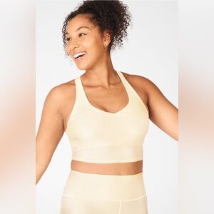 Fabletics Averie Shine Built-in Bra Tank XL Extra Large Women’s Gym Workout